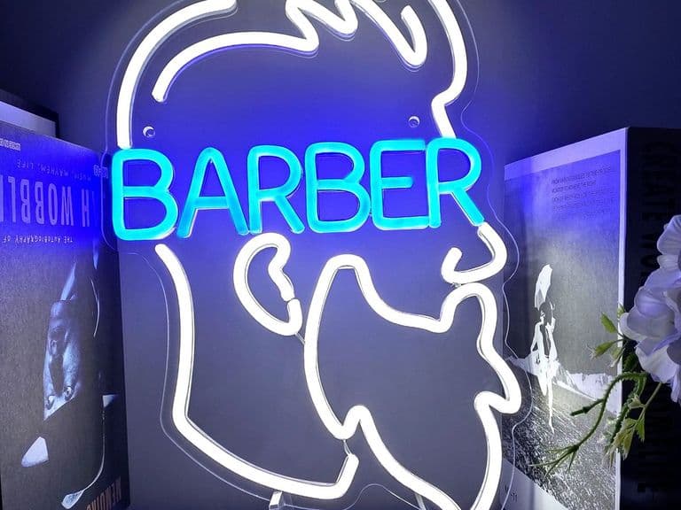 Neon Zaklad Fryzjerski